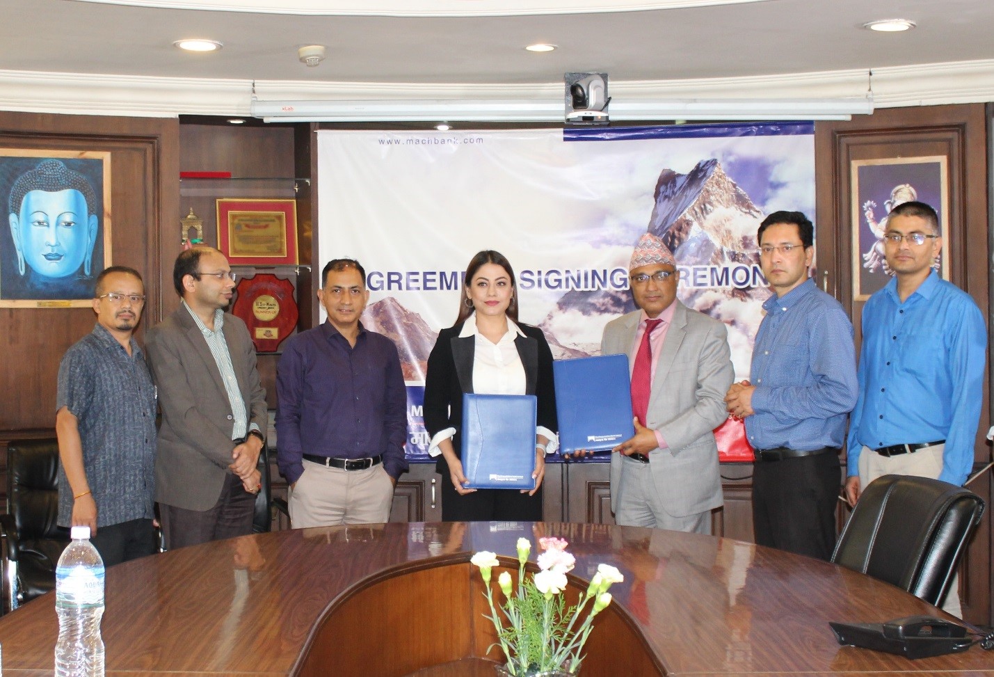 माछापुच्छ्रे बैंकको ब्रान्ड एम्बासडरमा अभिनेत्री स्वेता खड्का नियुक्त ।